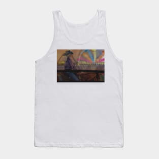 Chestnut Rodeo Horse at the In-Gate Fairgrounds Tank Top